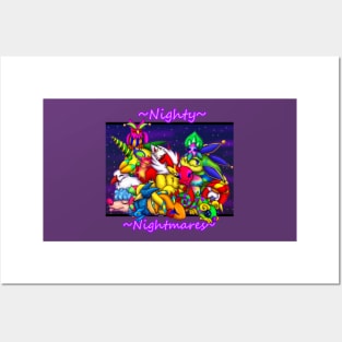 Nighty Nightmares Posters and Art